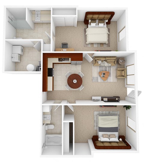 3801 So. Water Tower Place 1-3 Beds Apartment for Rent - Photo Gallery 31